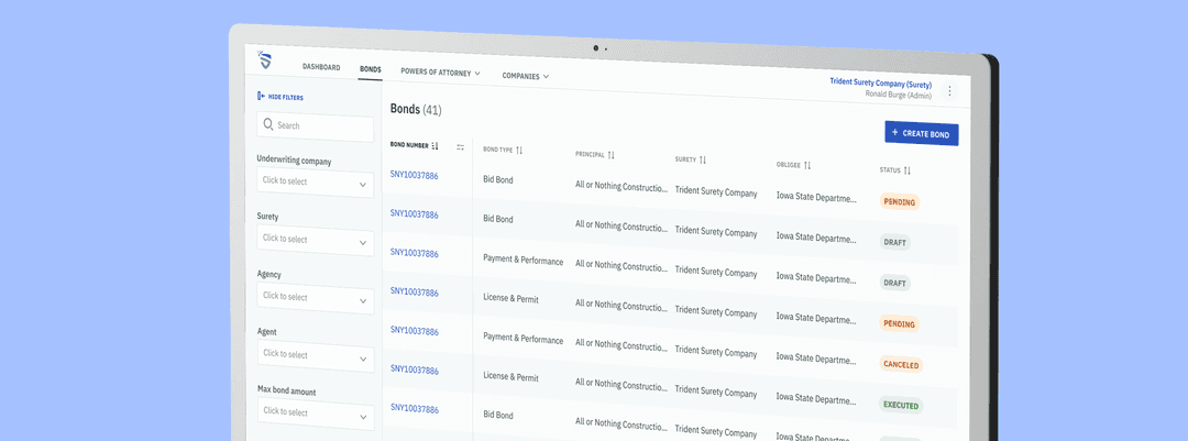 Unlocked Government Market Access through  Workflow Alignment for Bond Processing Platform